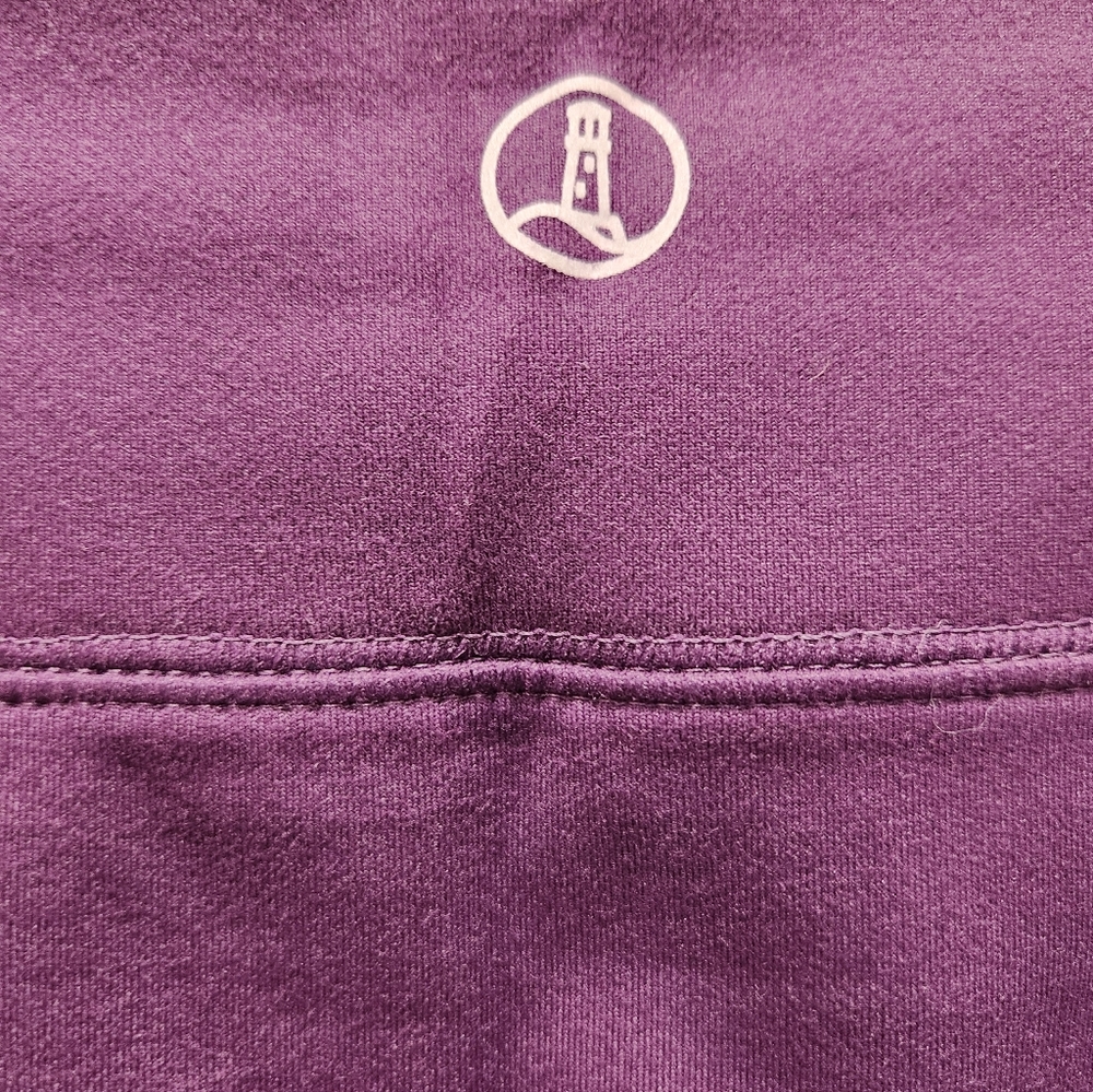 NWT LandsEnd Compression Leggings. Purple. 2X - Picture 4 of 5